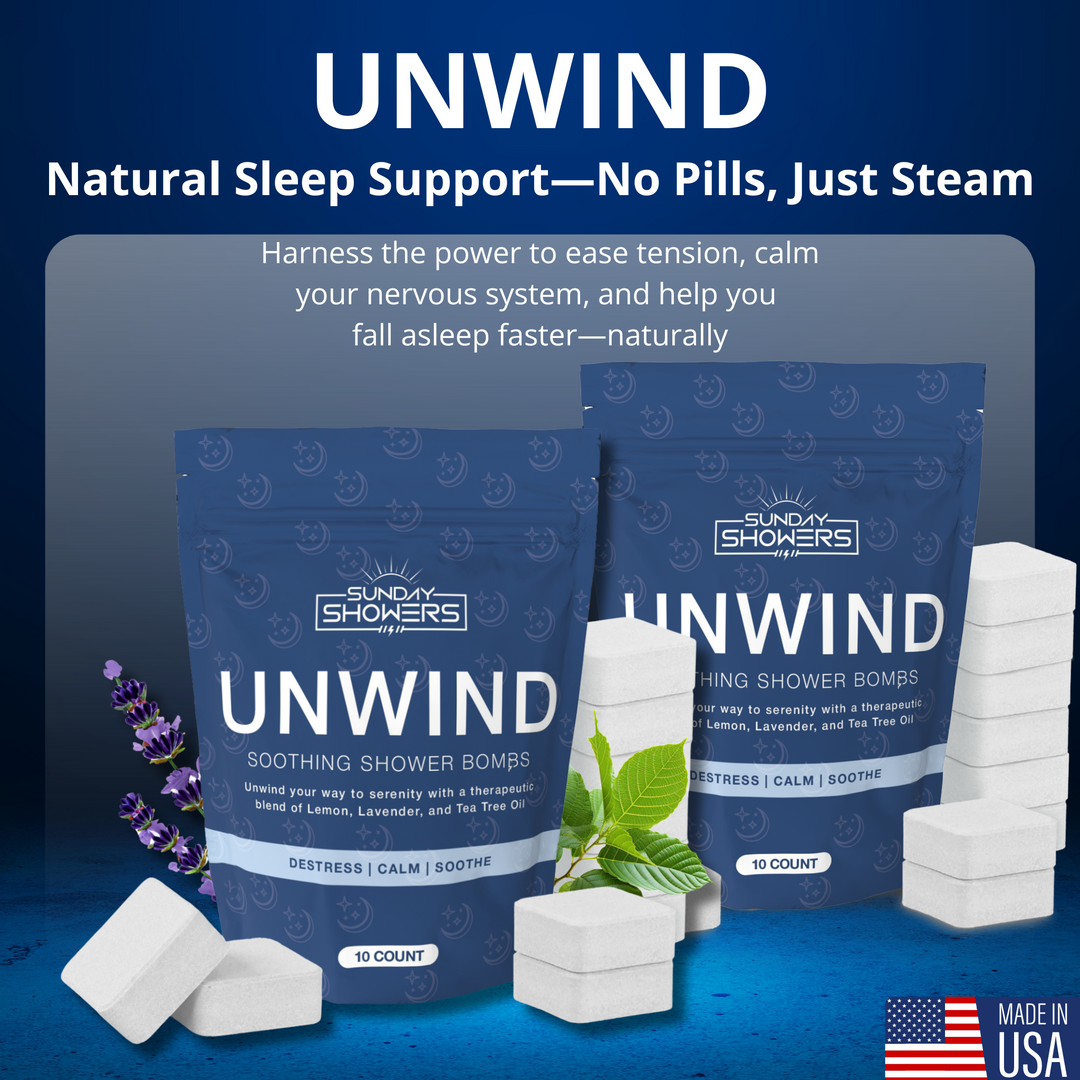 UNWIND Shower Bombs 2-Pack