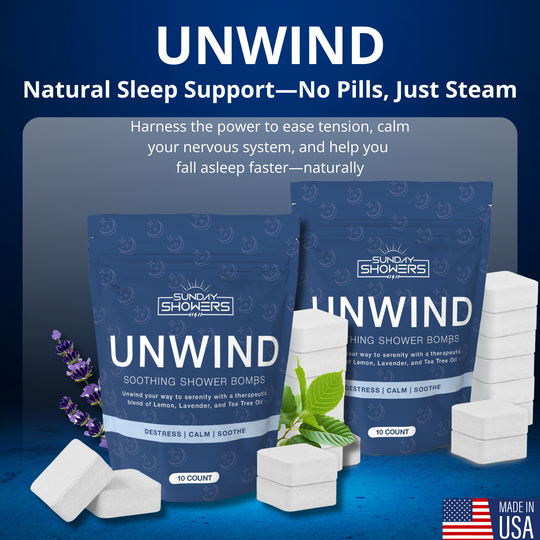 UNWIND Shower Bombs 2-Pack